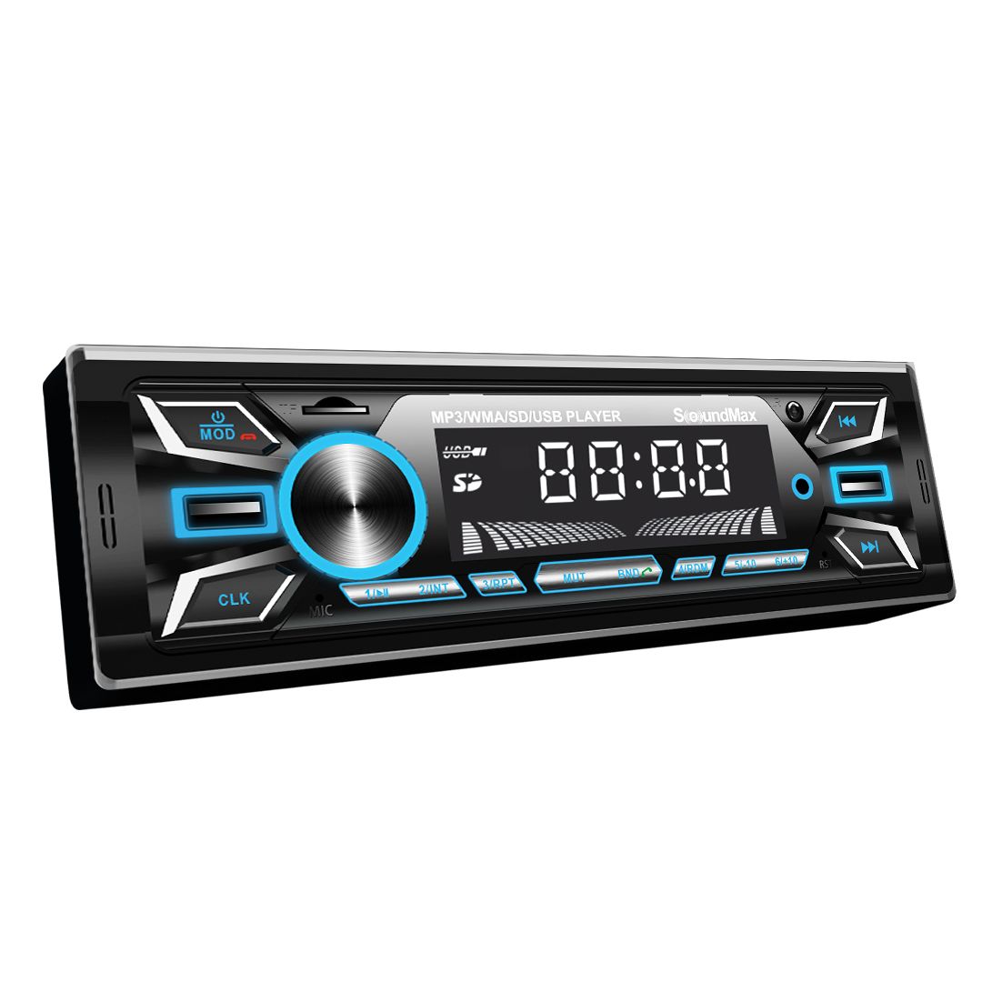 SOUNDMAX SX-MX6G ÇİFT USB BT OTO TEYP