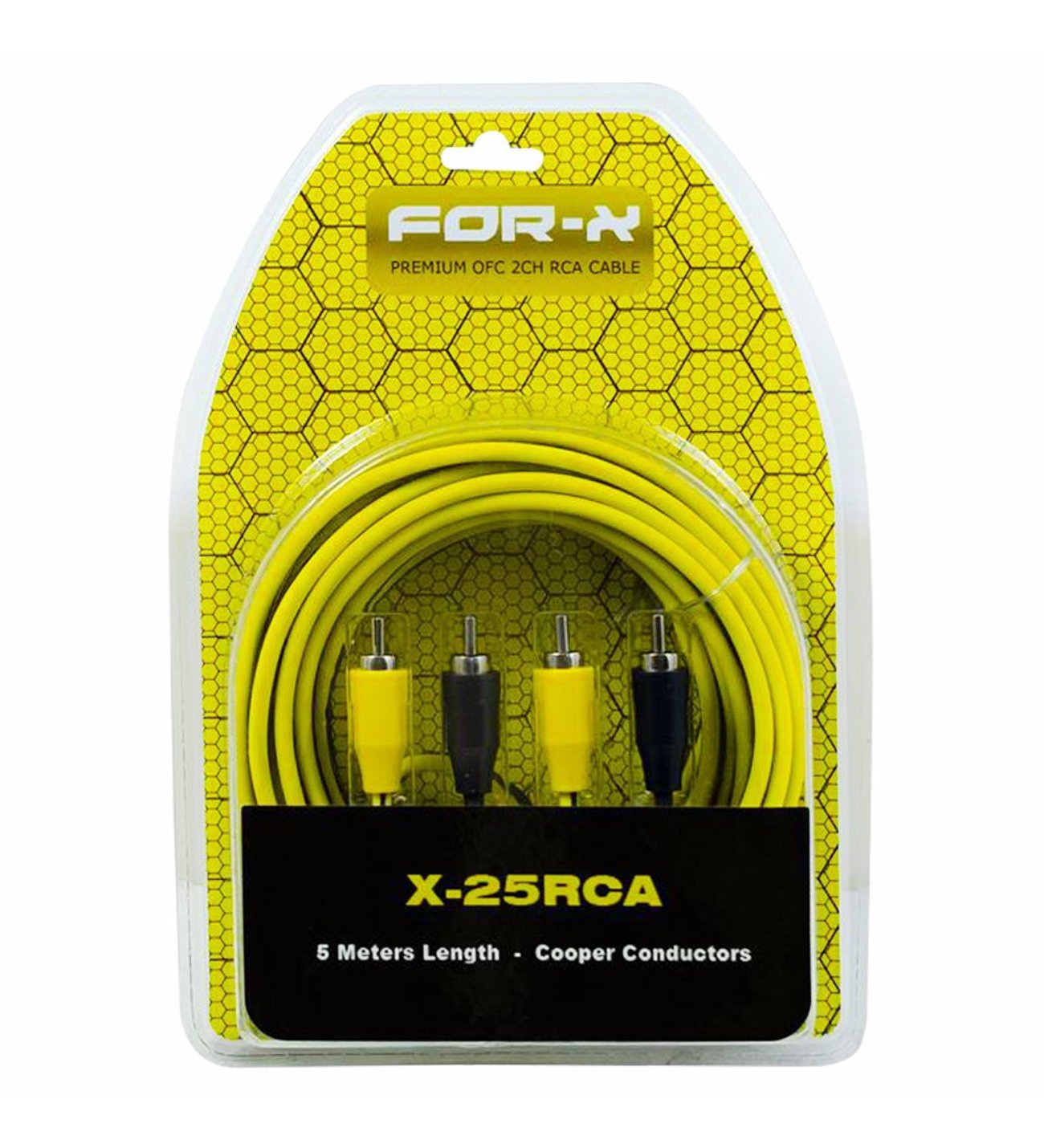 FOR-X X-25RCA 5 METRE RCA KABLO