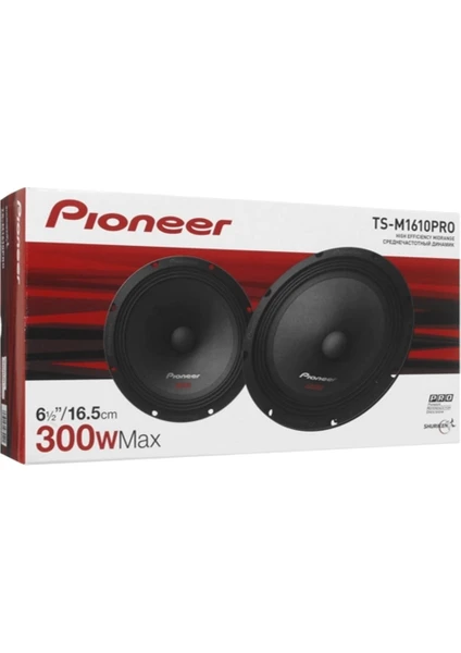 PİONNER TS-M1610PRO 16 CM 300 WAAT 150 RMS PROFESYONEL MİDRANGE 