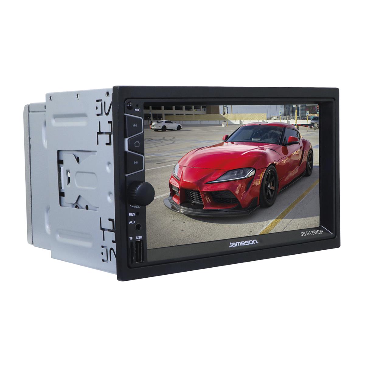JAMESON JS-313WCP 4x60 WAAT BLUETOOTH}USB}SD}MİRORLİNK}AUX GİRİŞLİ 7 İNÇ DOUBLE TEYP 