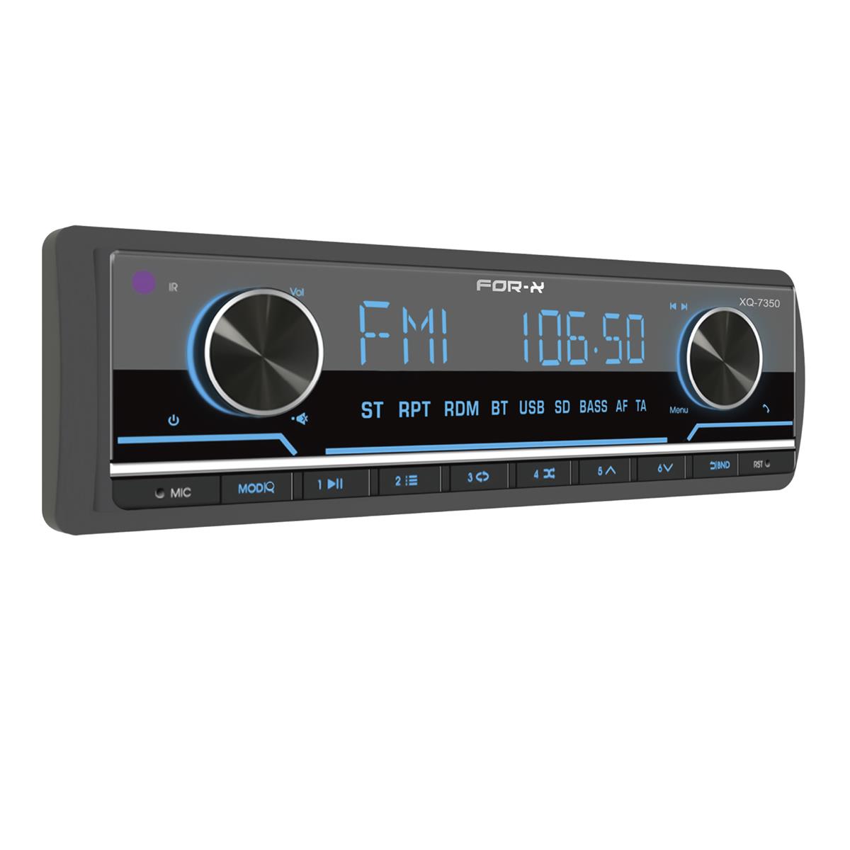 FOR-X  XQ- 7350 BT  BLUETOOTH-USB-AUX-SD 4x60 WAAT OTO TEYP  